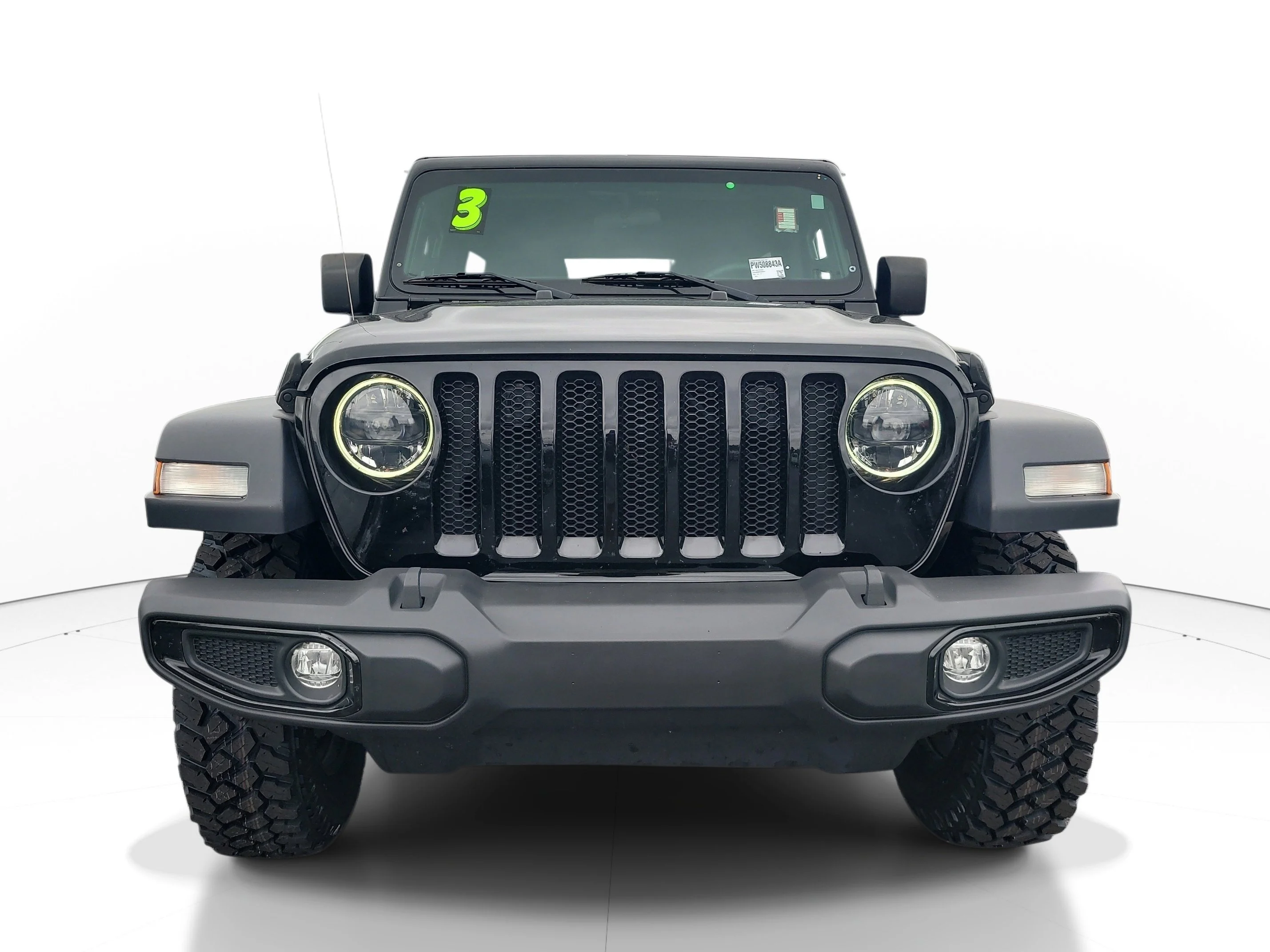 Used 2023 Black Clearcoat Jeep Willys image 2