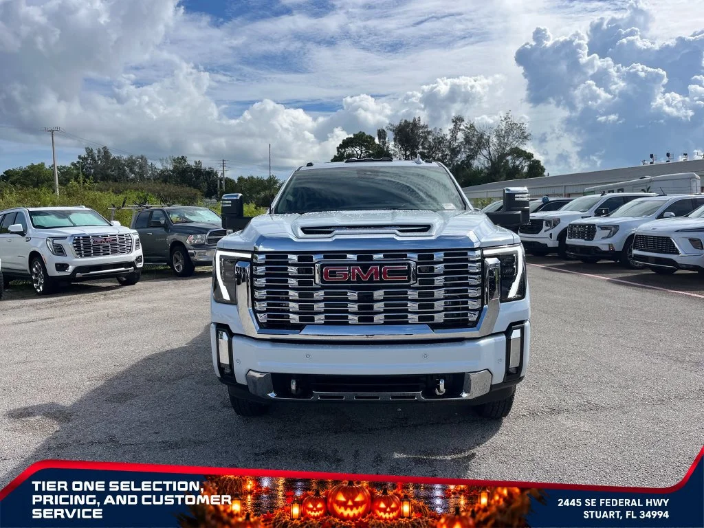 New 2026 Glacier White Tricoat GMC Denali DRW image 3