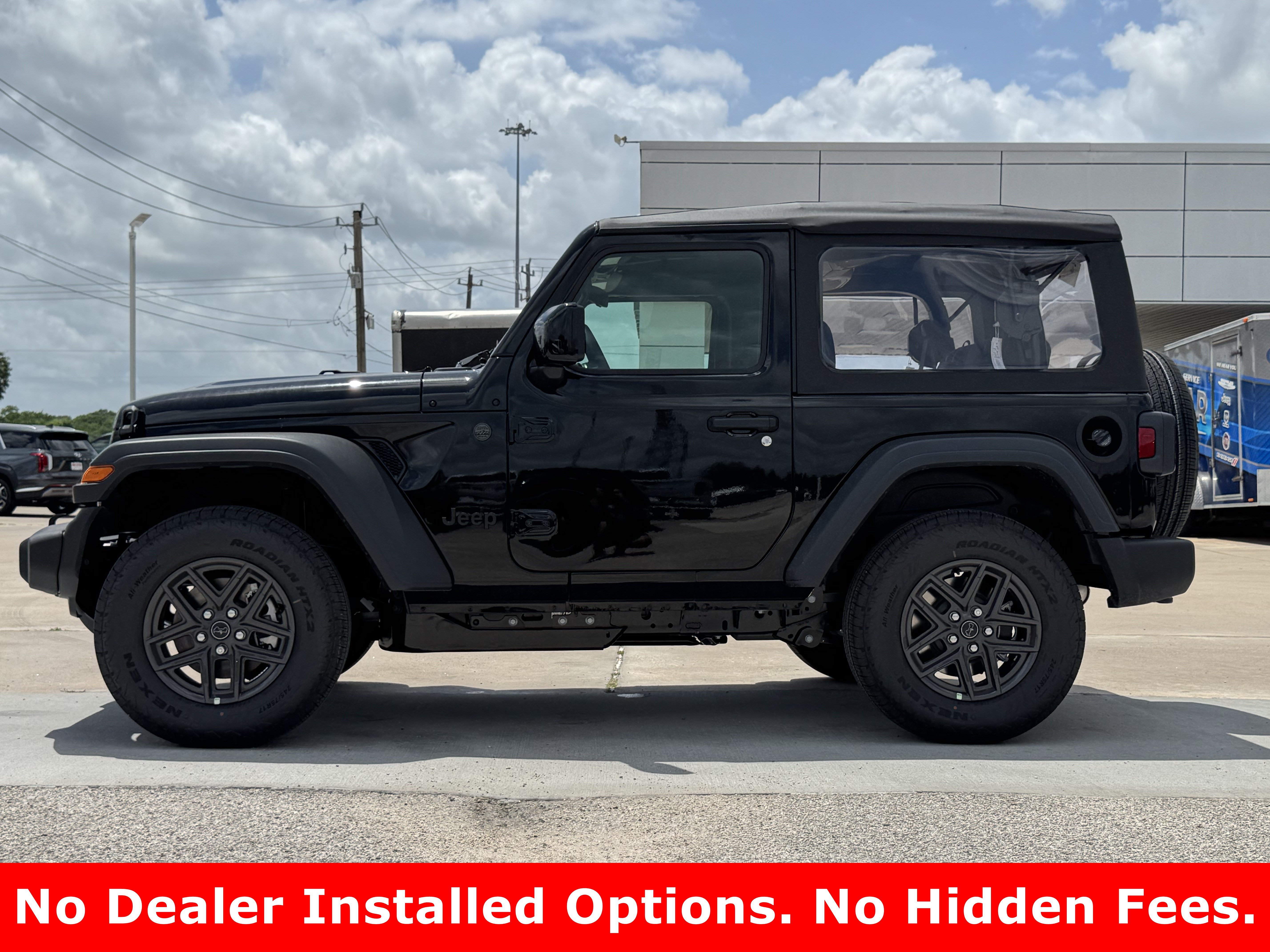 New 2026 Black Clear-Coat Exterior Paint Jeep Sport image 6