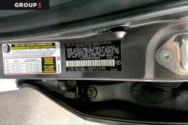 Certified Used 2019 PREDAWN GRAY MICA Toyota  image 37