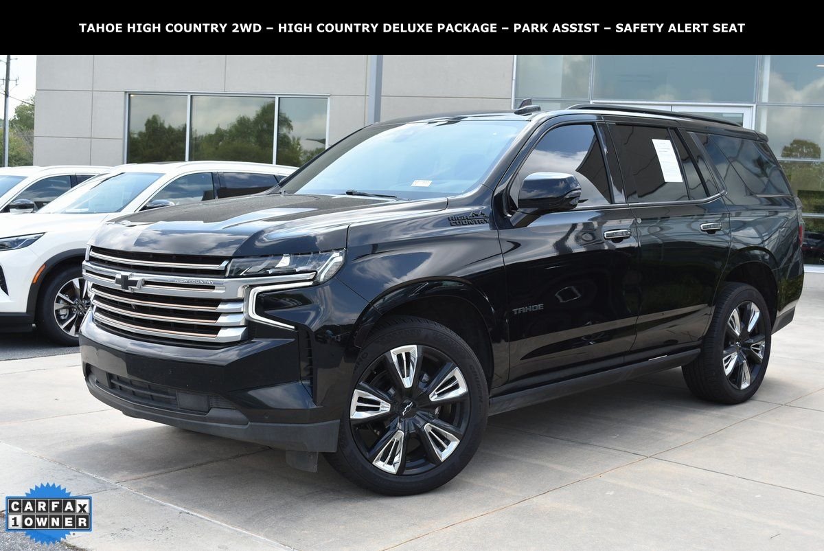 Used 2022 Black Chevrolet High Country image 1