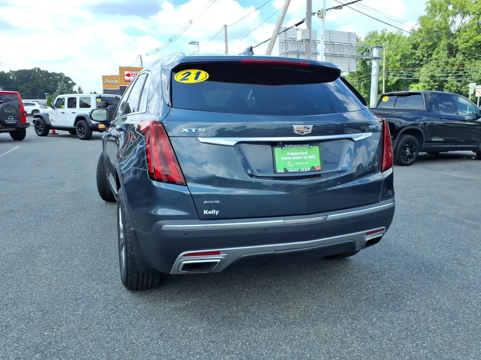 Used 2021 Shadow Metallic Cadillac AWD Premium Luxury image 10