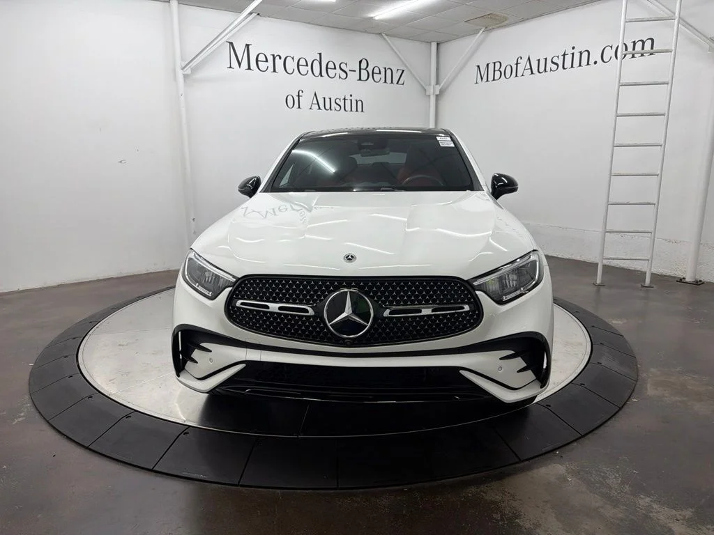 Certified Used 2026 White Mercedes-Benz GLC 300 Coupe image 2