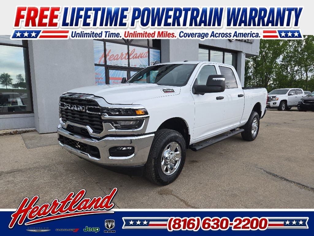 New 2026 Bright White Clear-Coat Exterior Paint RAM Tradesman image 1