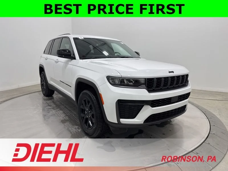 New 2026 Bright White Clear-Coat Exterior Paint Jeep Altitude image 1