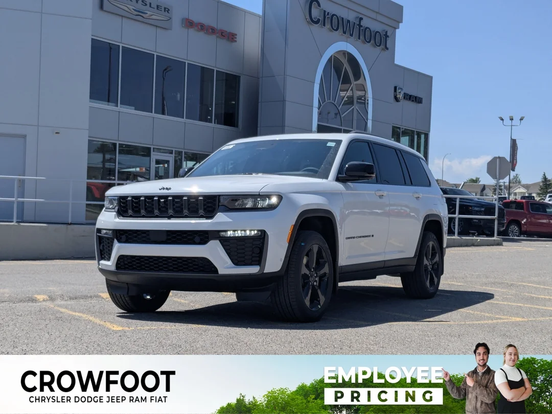 New 2026 White Jeep Limited - - 4x4 - Dual- Pane Panoramic Sunroof - Trailer Tow Pkg - 9 Spkr/Subwoofer & More! image 1