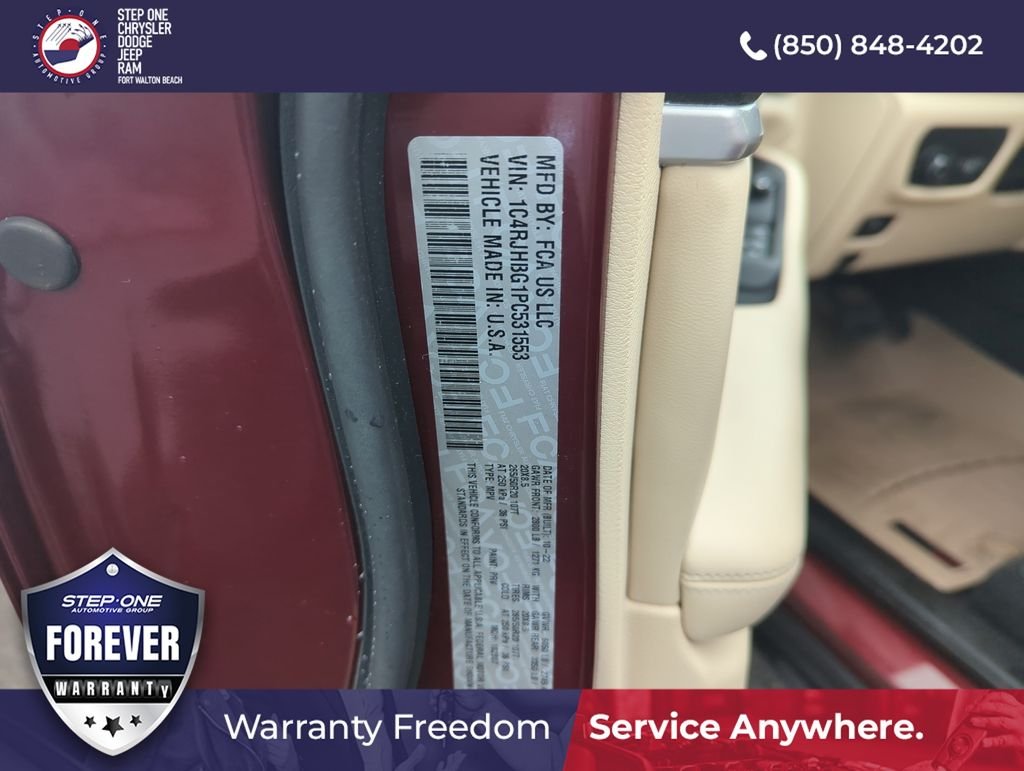 Used 2023 Red Jeep Limited image 37