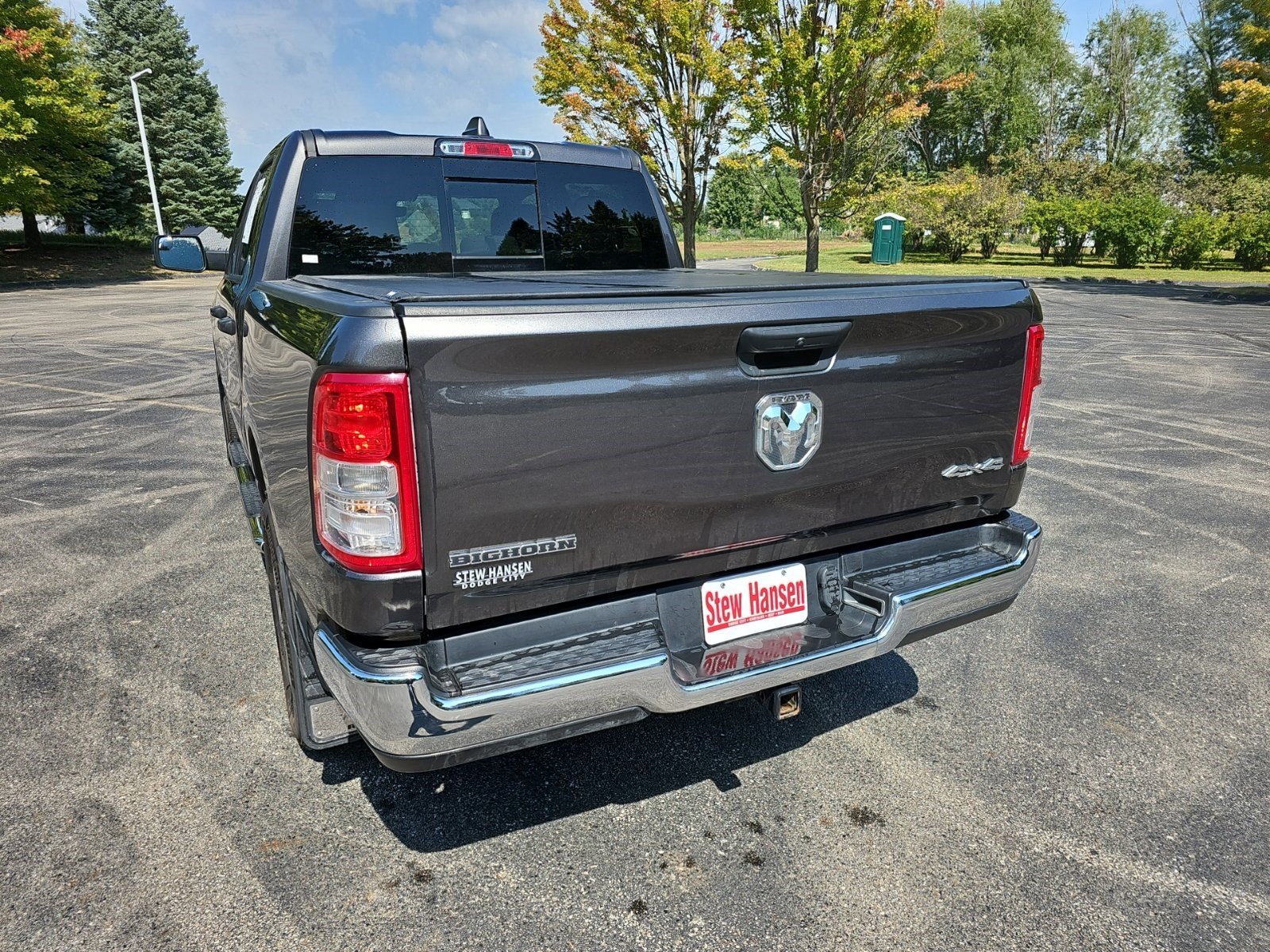 Certified Used 2023 Granite Crystal Metallic Clearcoat Ram Big Horn image 3