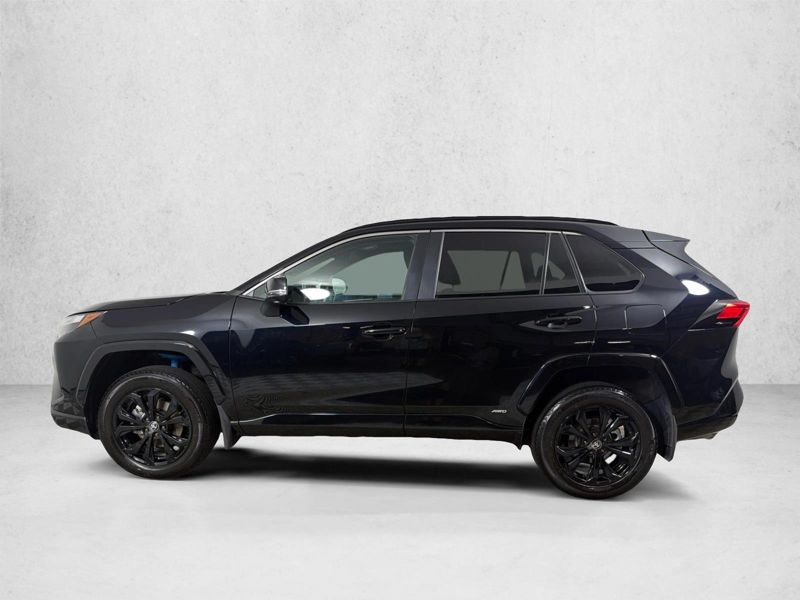 Certified Used 2024 Midnight Black Metallic Toyota Hybrid SE image 6