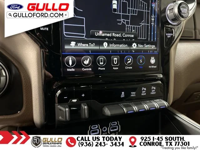 Certified Used 2021 Granite Crystal Clearcoat Metallic Ram Laramie image 29