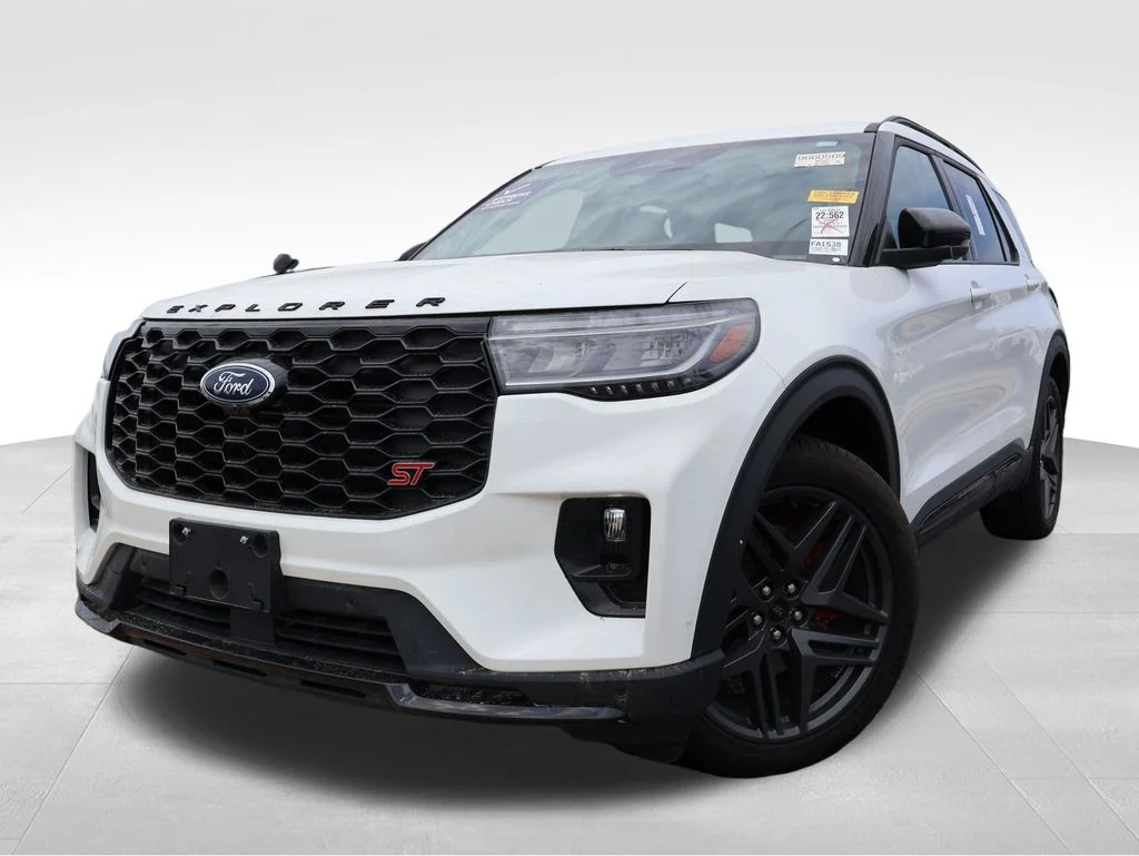 Used 2025 White Metallic Ford ST image 6
