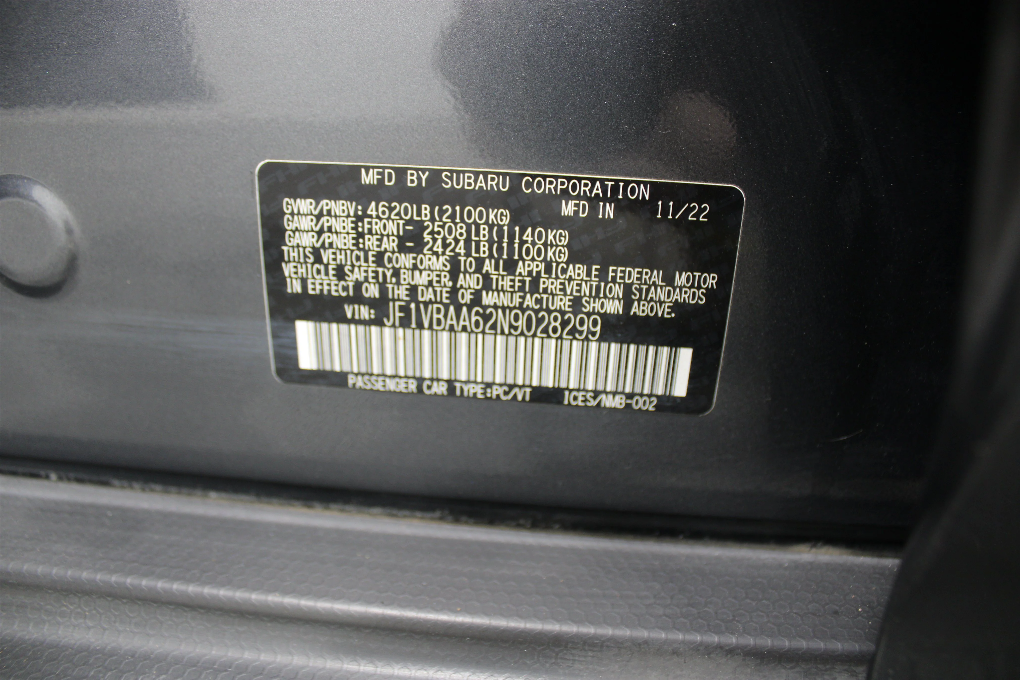 Used 2022 Magnetite Gray Metallic Subaru  image 35