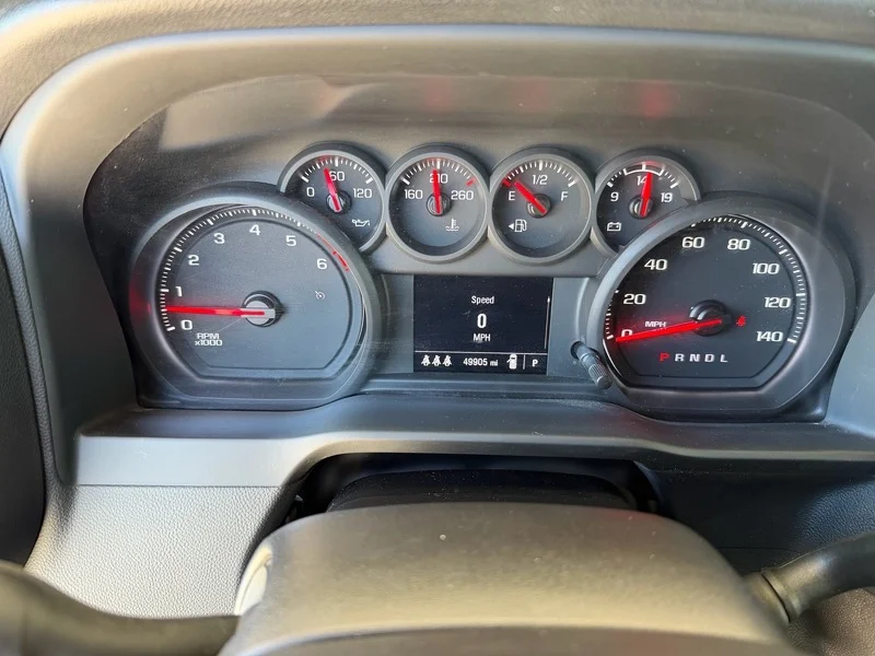 Used 2024 Sterling Gray Metallic Chevrolet Custom image 9