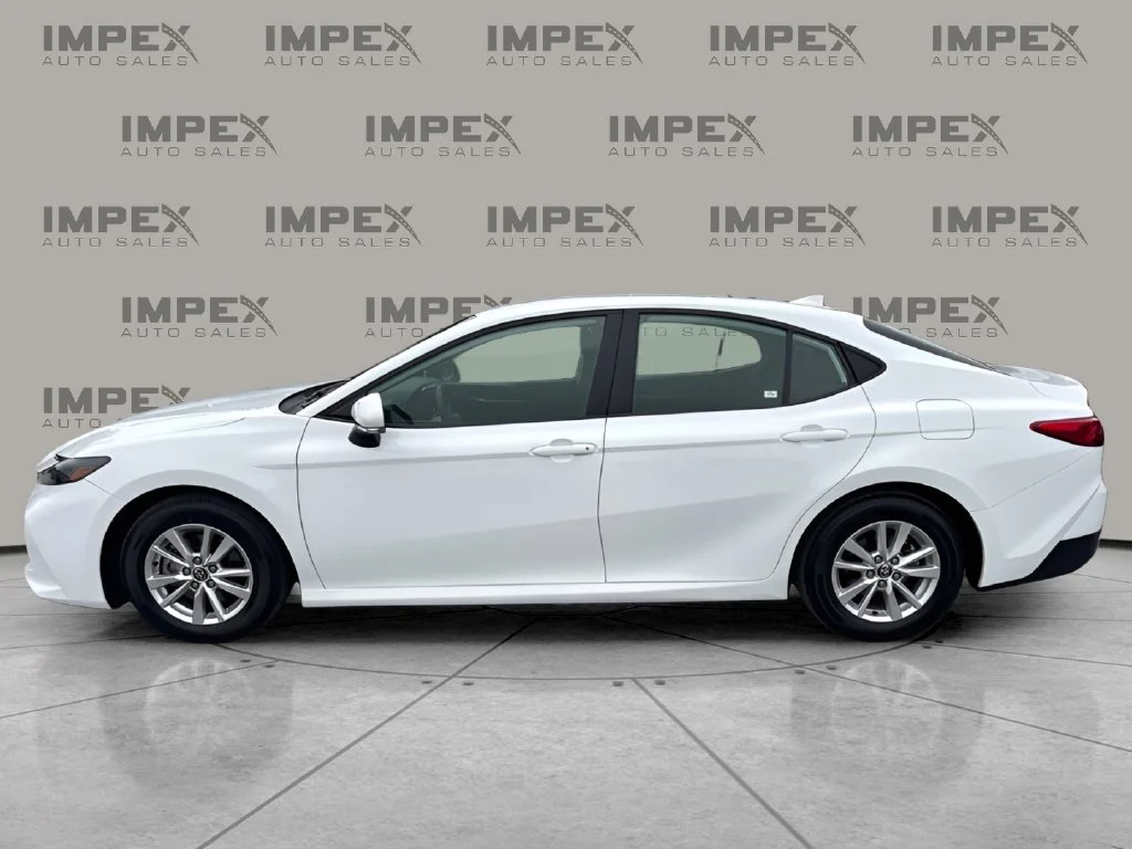 Used 2025 White Toyota LE image 2