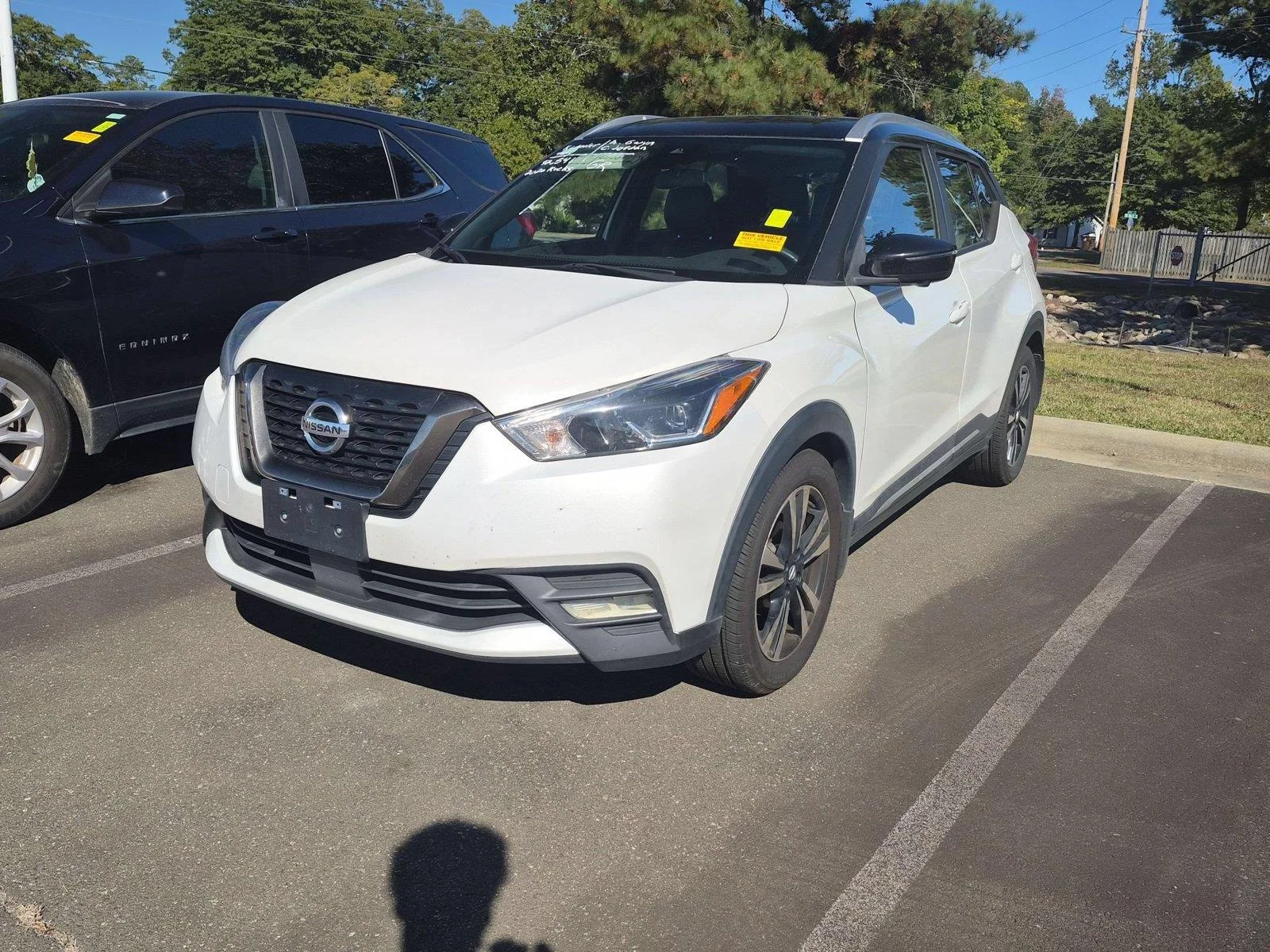 Used 2020 Aspen White/Super Black Nissan SR image 1