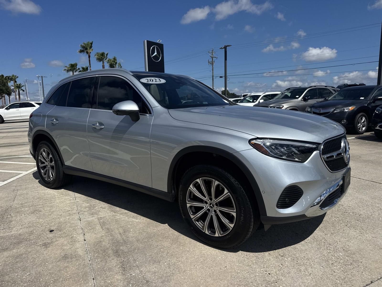 Certified Used 2023 Silver Mercedes-Benz GLC 300 image 3