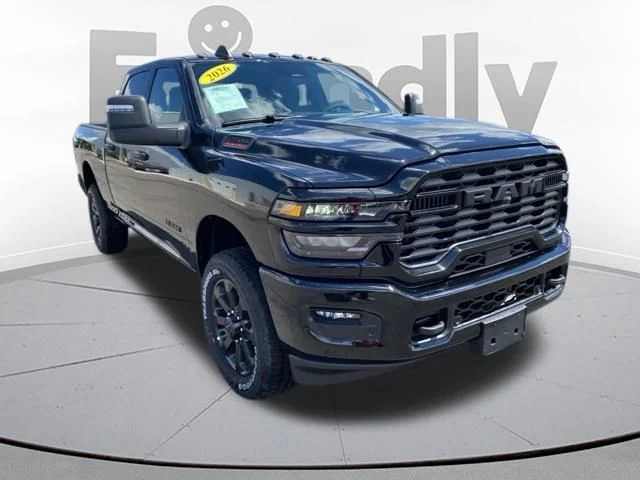 New 2026 Diamond Black Crystal Pearl-Coat Exterior Paint RAM Big Horn image 7