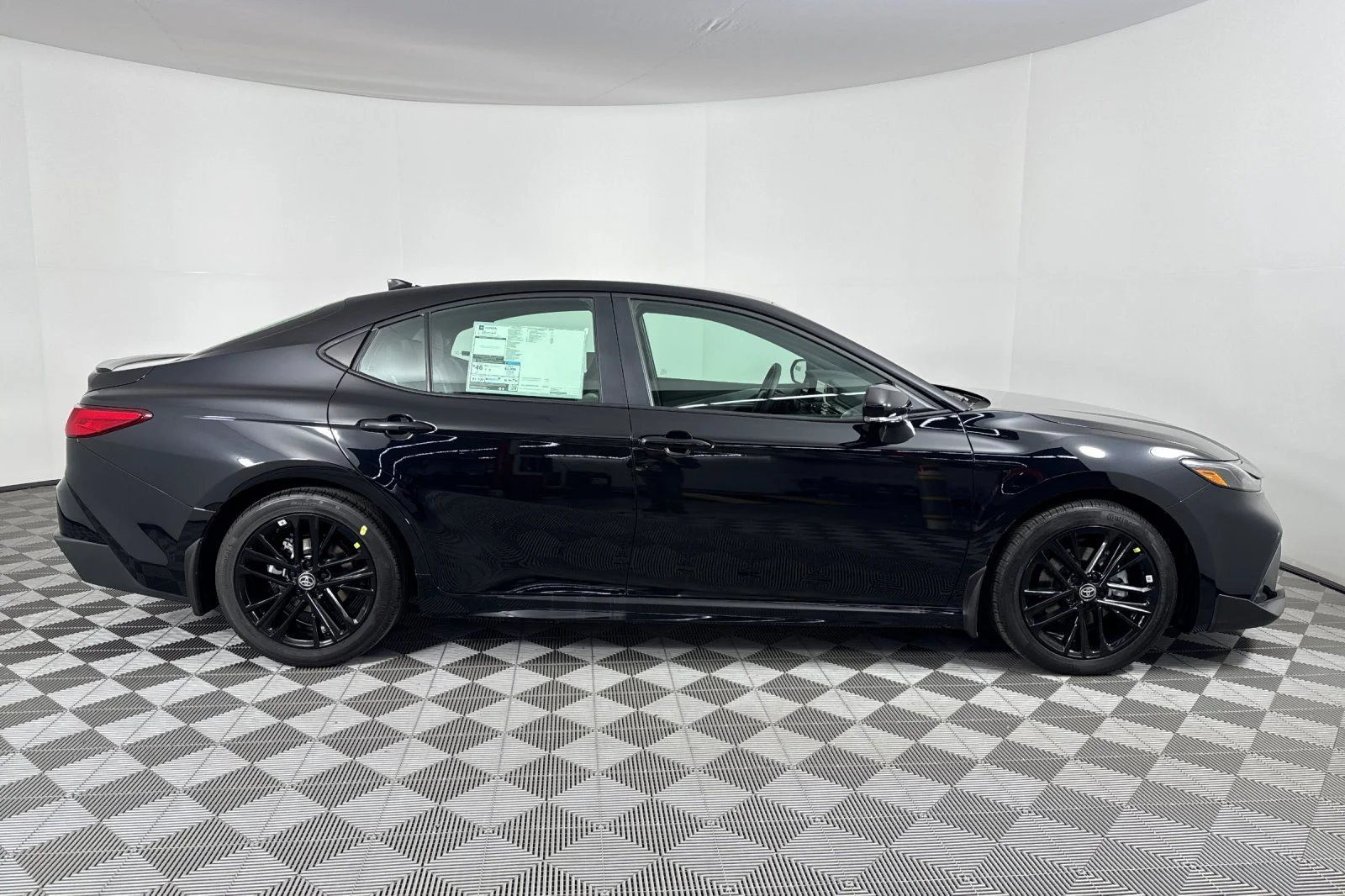 New 2026 Midnight Black Metallic Toyota  SE image 3