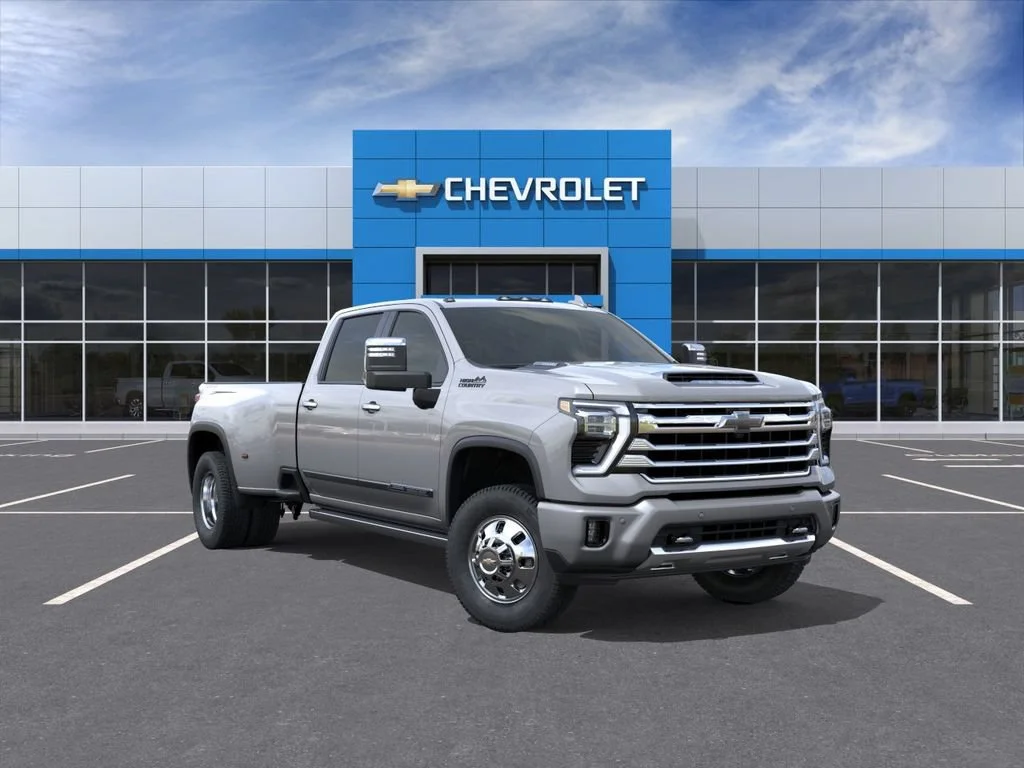 New 2026 Sterling Gray Metallic Chevrolet High Country DRW image 1