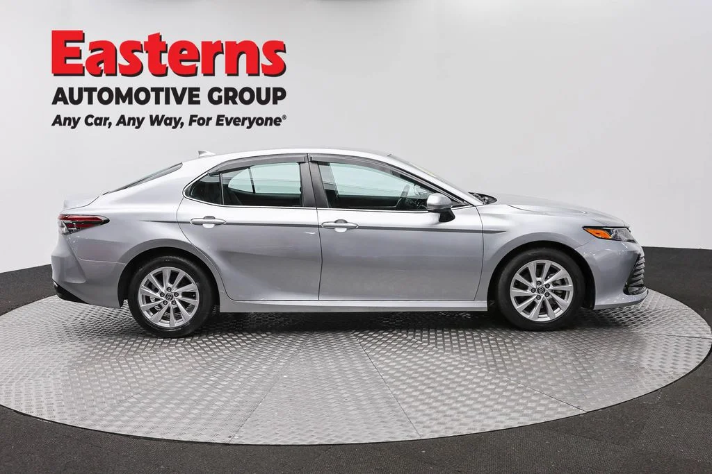 Used 2021 Silver Toyota LE image 4