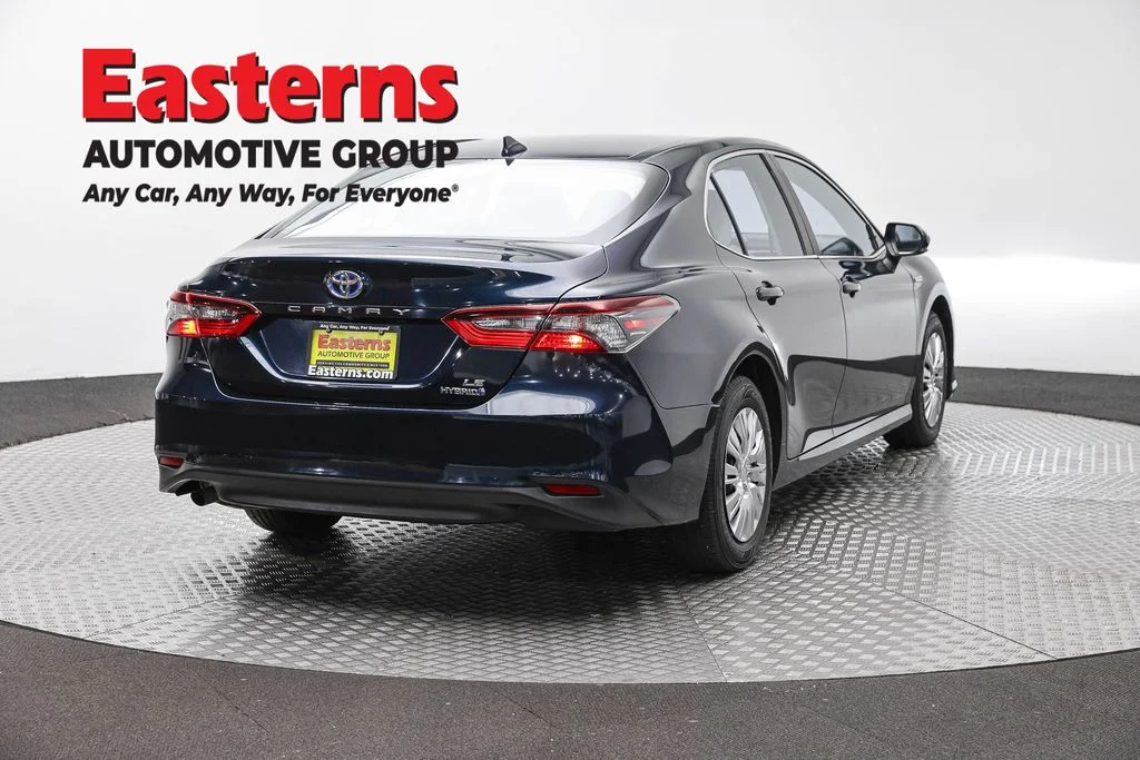 Used 2021 Blue Toyota LE image 5