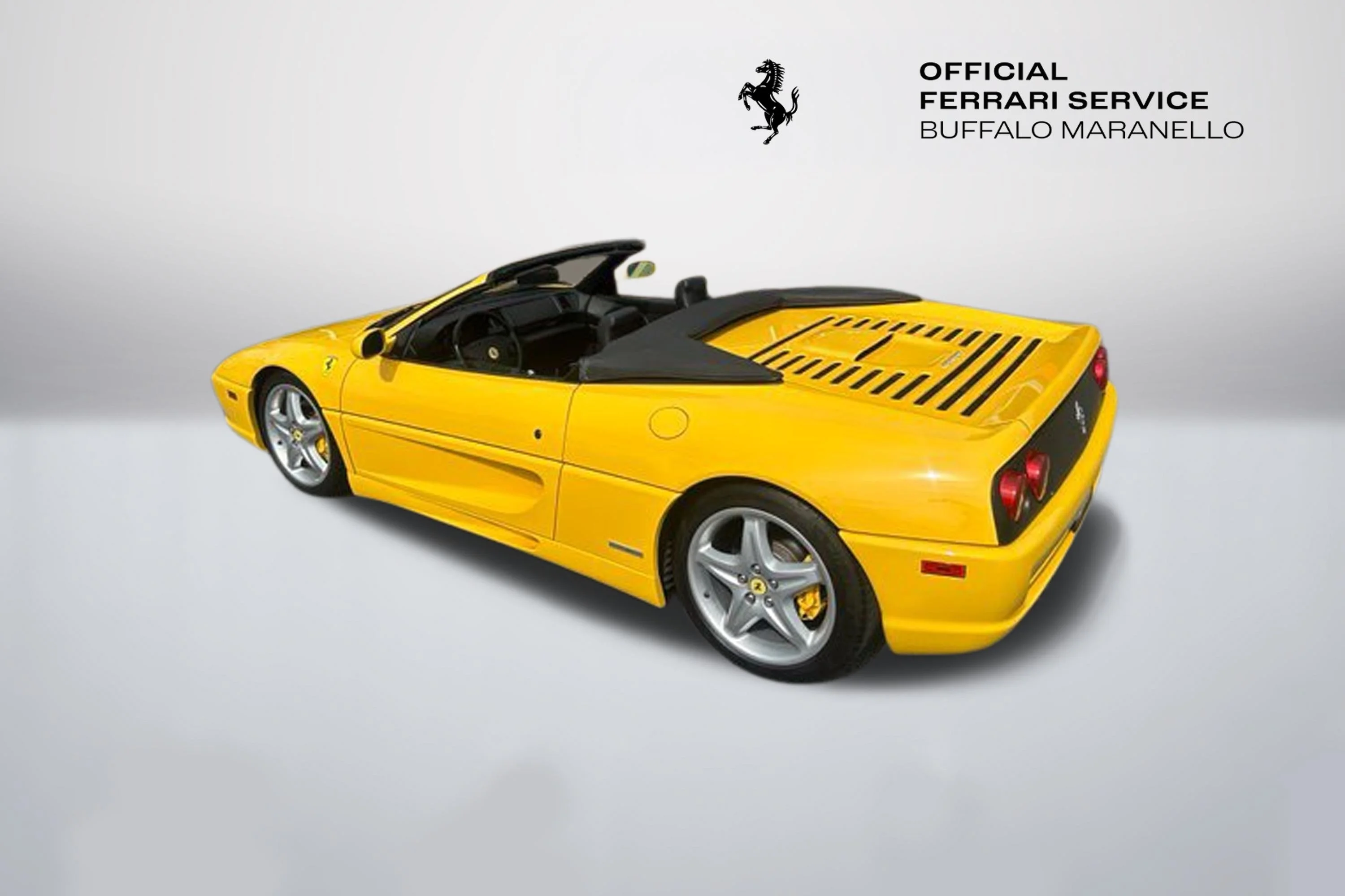Used 1997 Giallo Modena Ferrari Spider image 8