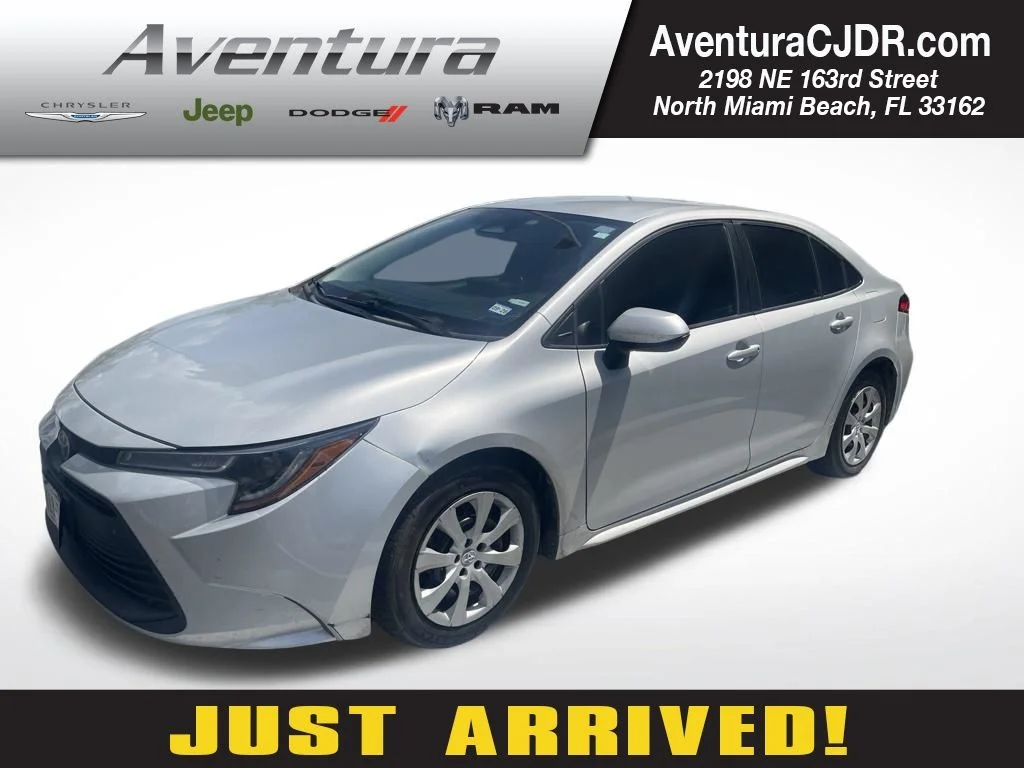 Used 2023 Silver Toyota LE image 1