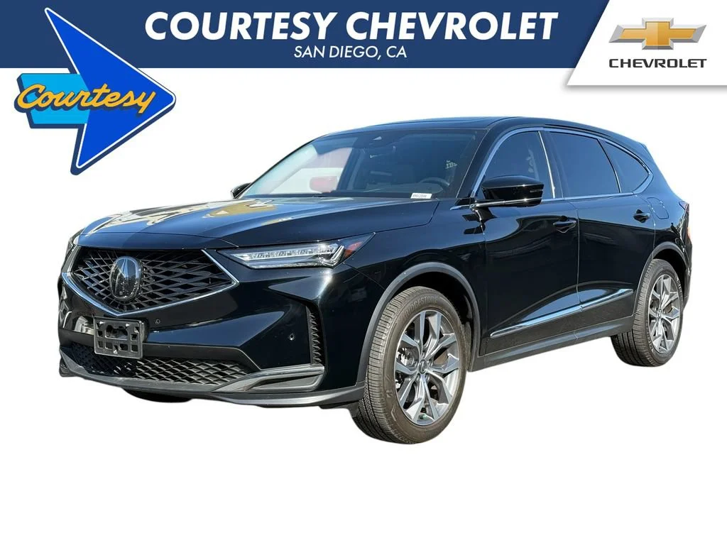 Used 2024 Black Acura w/Technology Package image 1