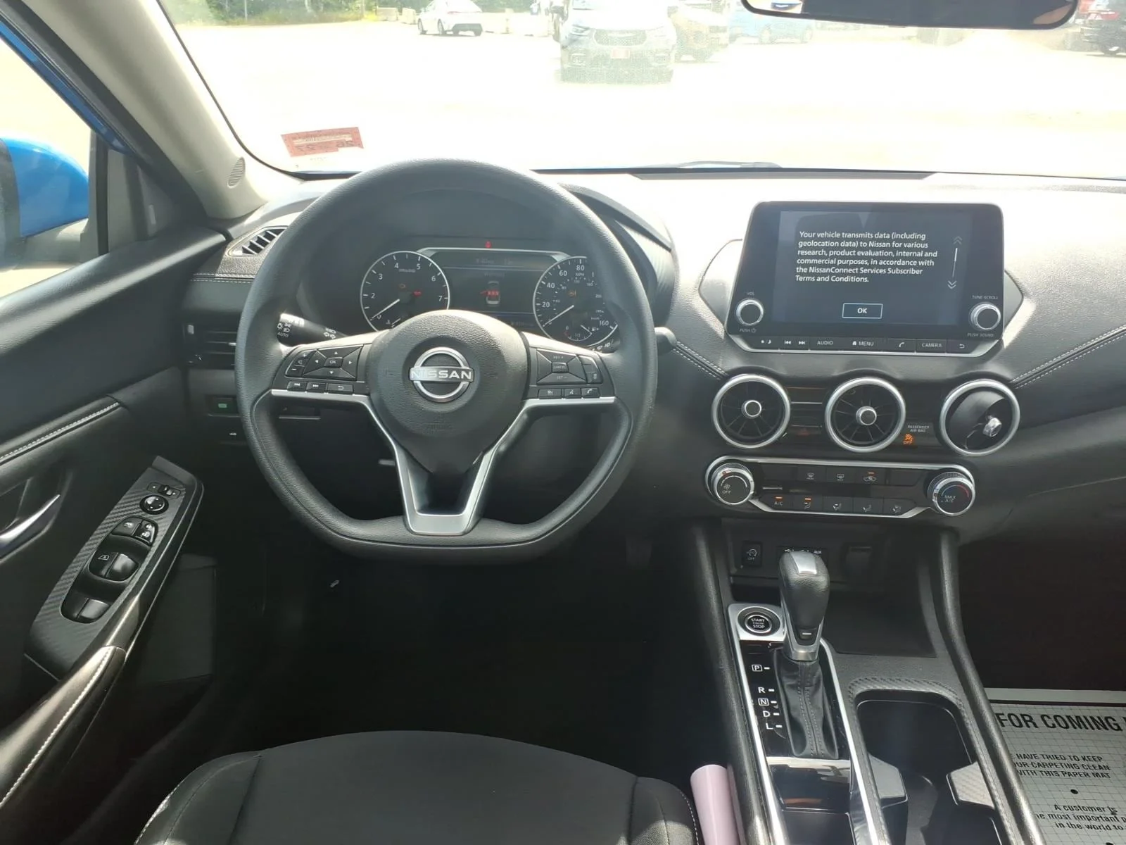 Used 2025 Electric Blue Metallic Nissan SV image 18