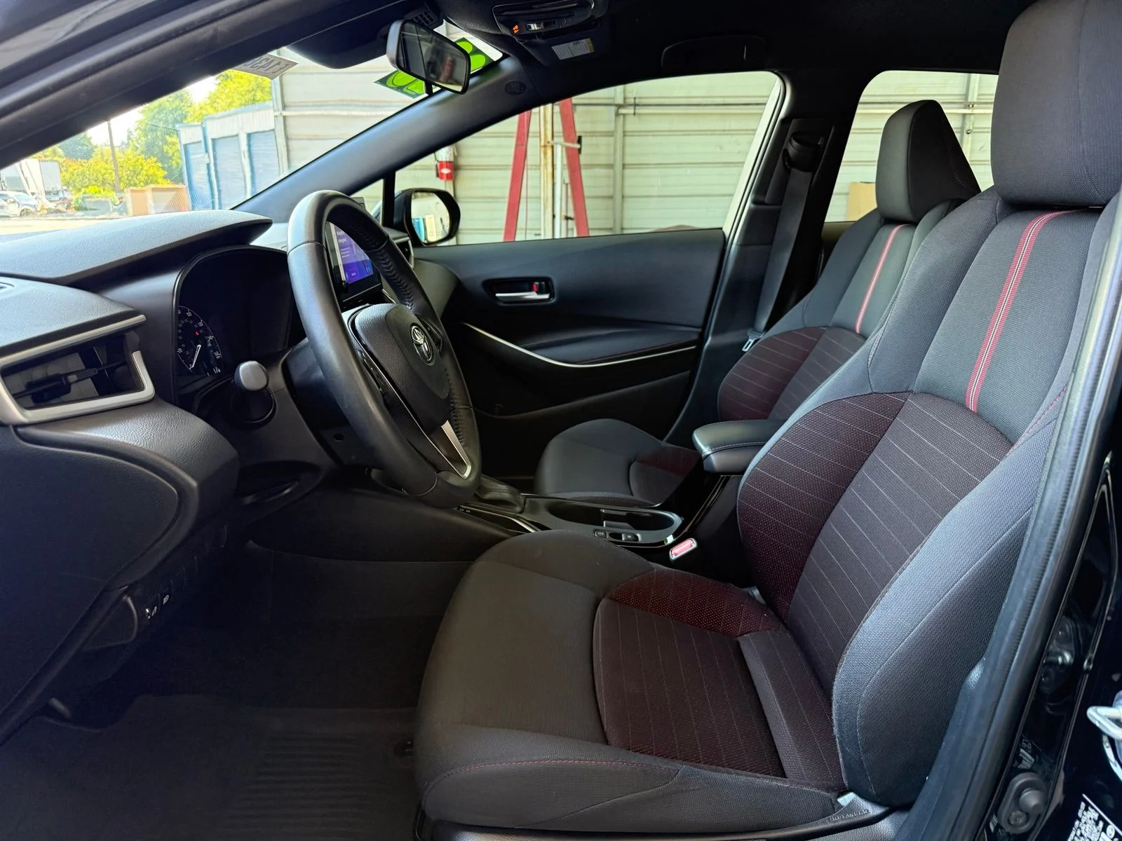 Used 2023 Black Toyota SE image 12