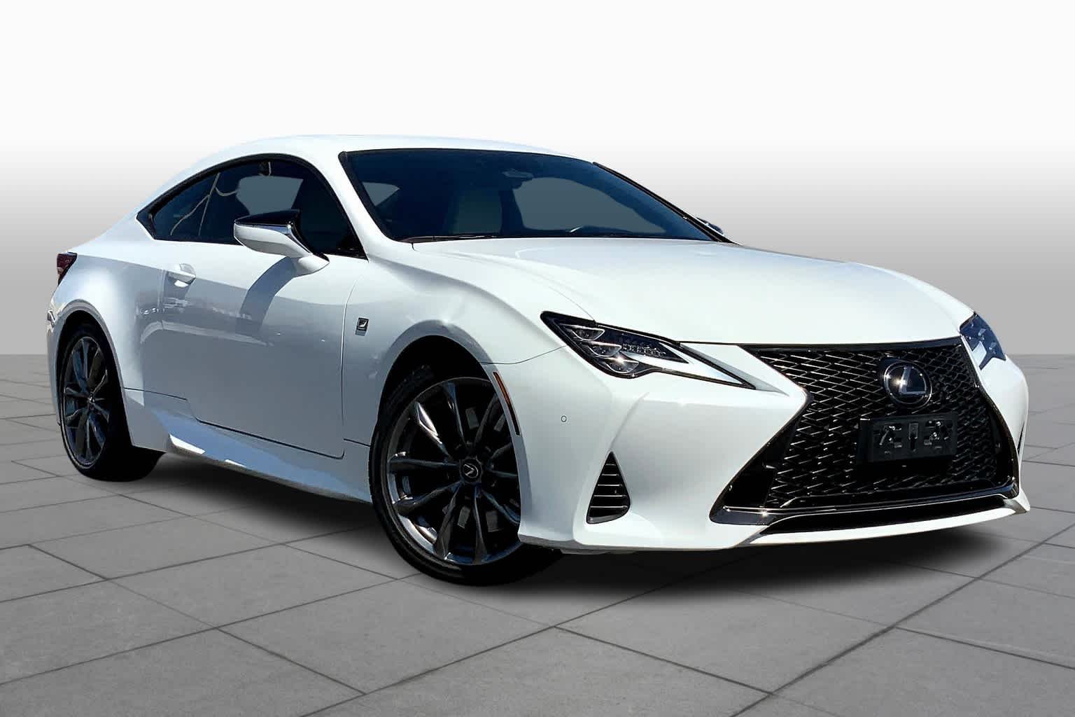 Used 2020 Ultra White Lexus F SPORT image 3
