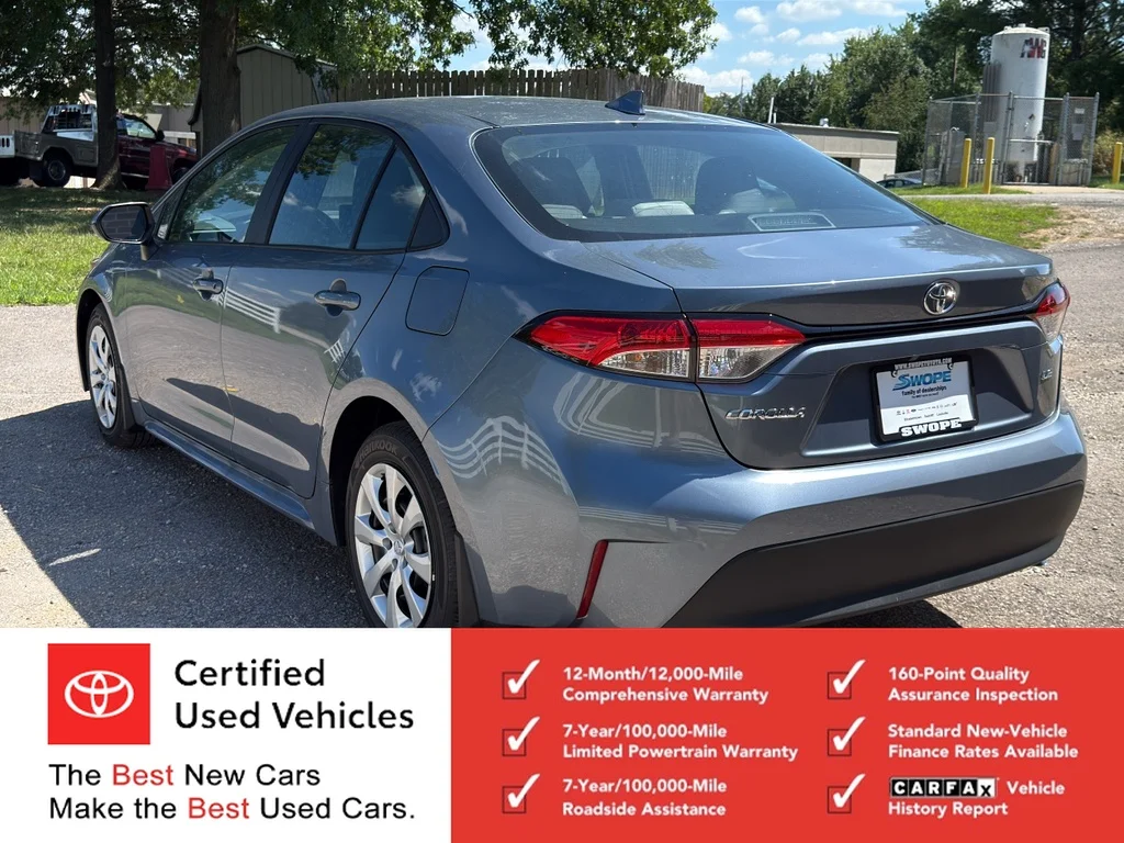 Certified Used 2026 Celestite Toyota LE image 5