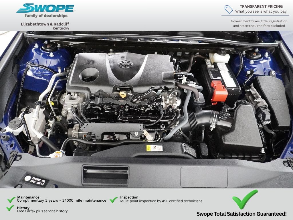 Used 2023 Reservoir Blue Toyota SE Nightshade image 26