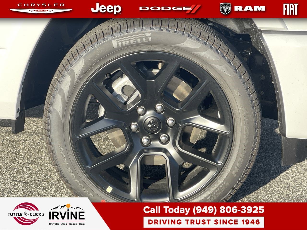 New 2026 Bright White Clear-Coat Exterior Paint RAM Laramie image 10