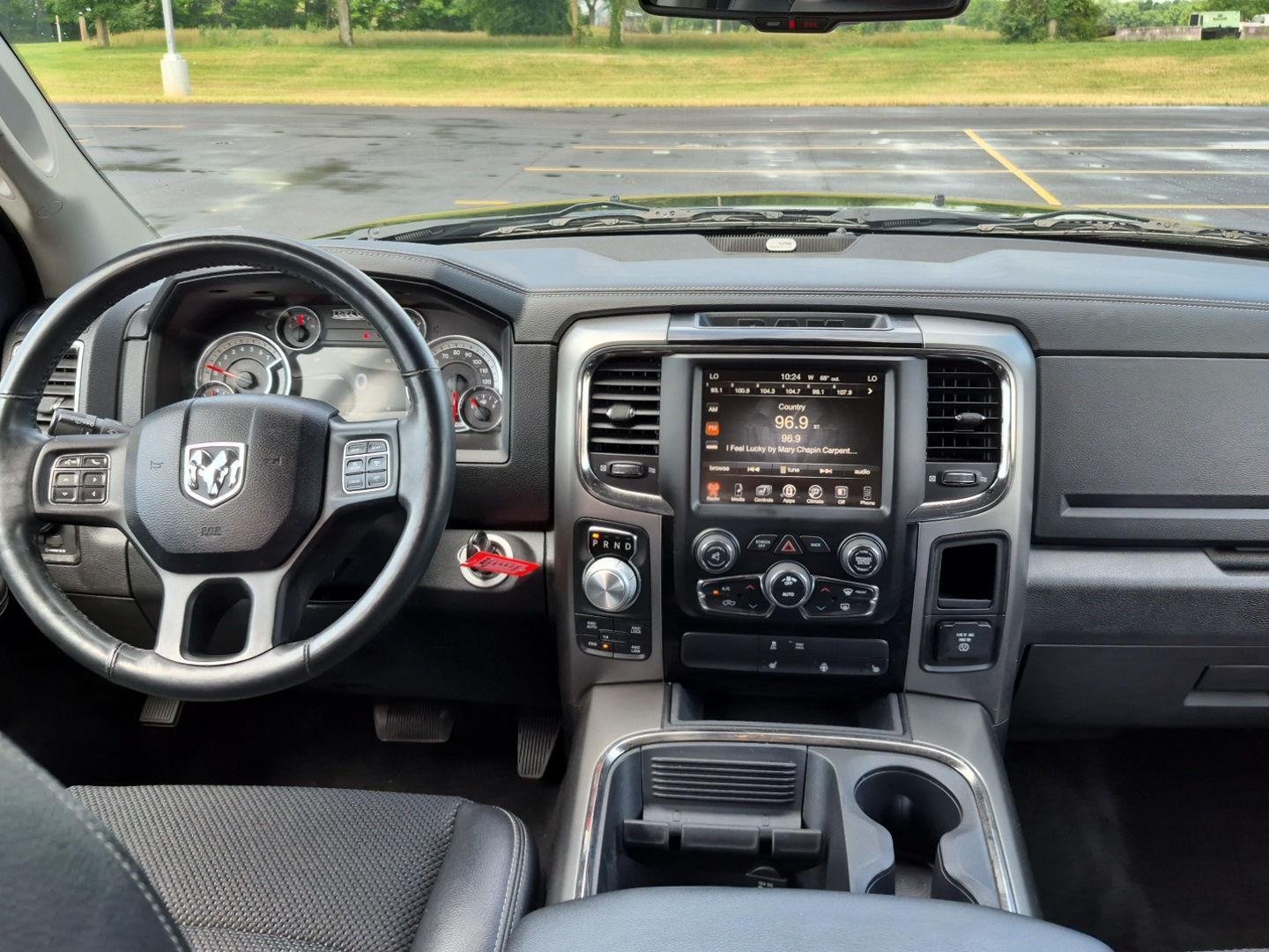 Used 2016 Brilliant Black Crystal Pearlcoat Ram Sport image 10