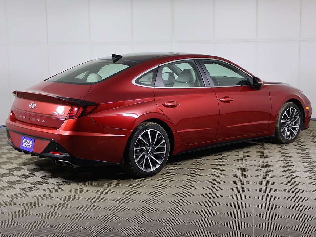 Certified Used 2023 Red Hyundai Limited image 14