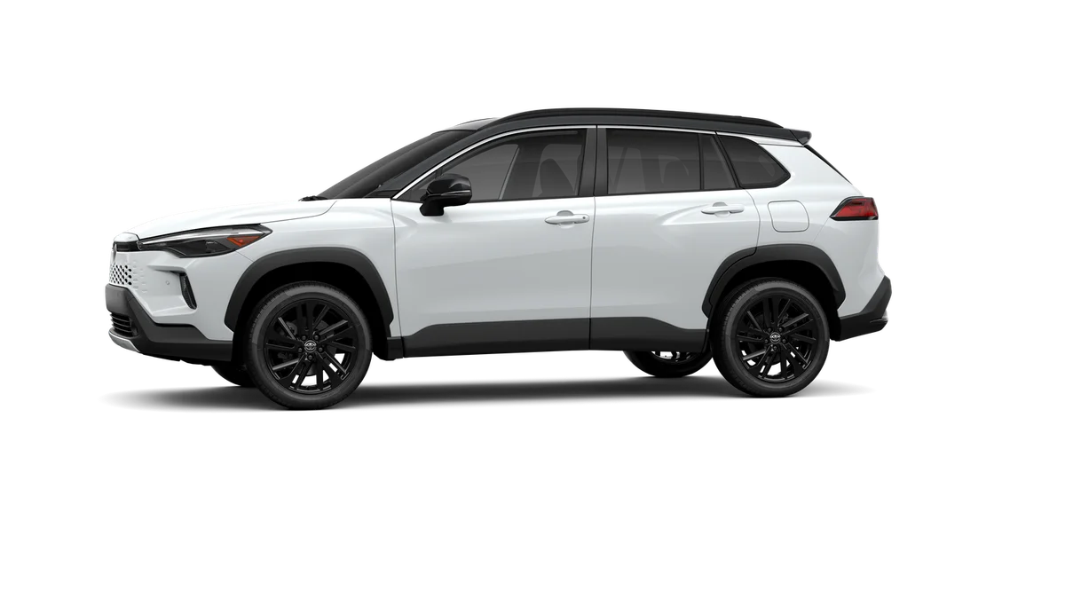New 2026 Wind Chill Pearl with Jet Black roof Toyota Hybrid XSE image 3