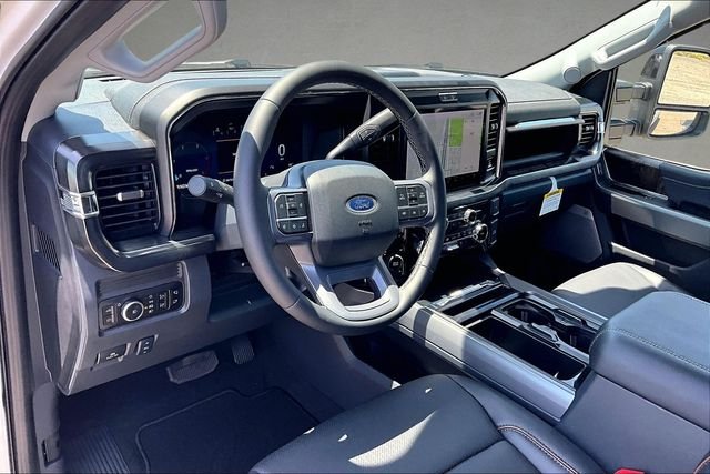 New 2026 Star White Metallic Tri-Coat Ford Lariat image 5