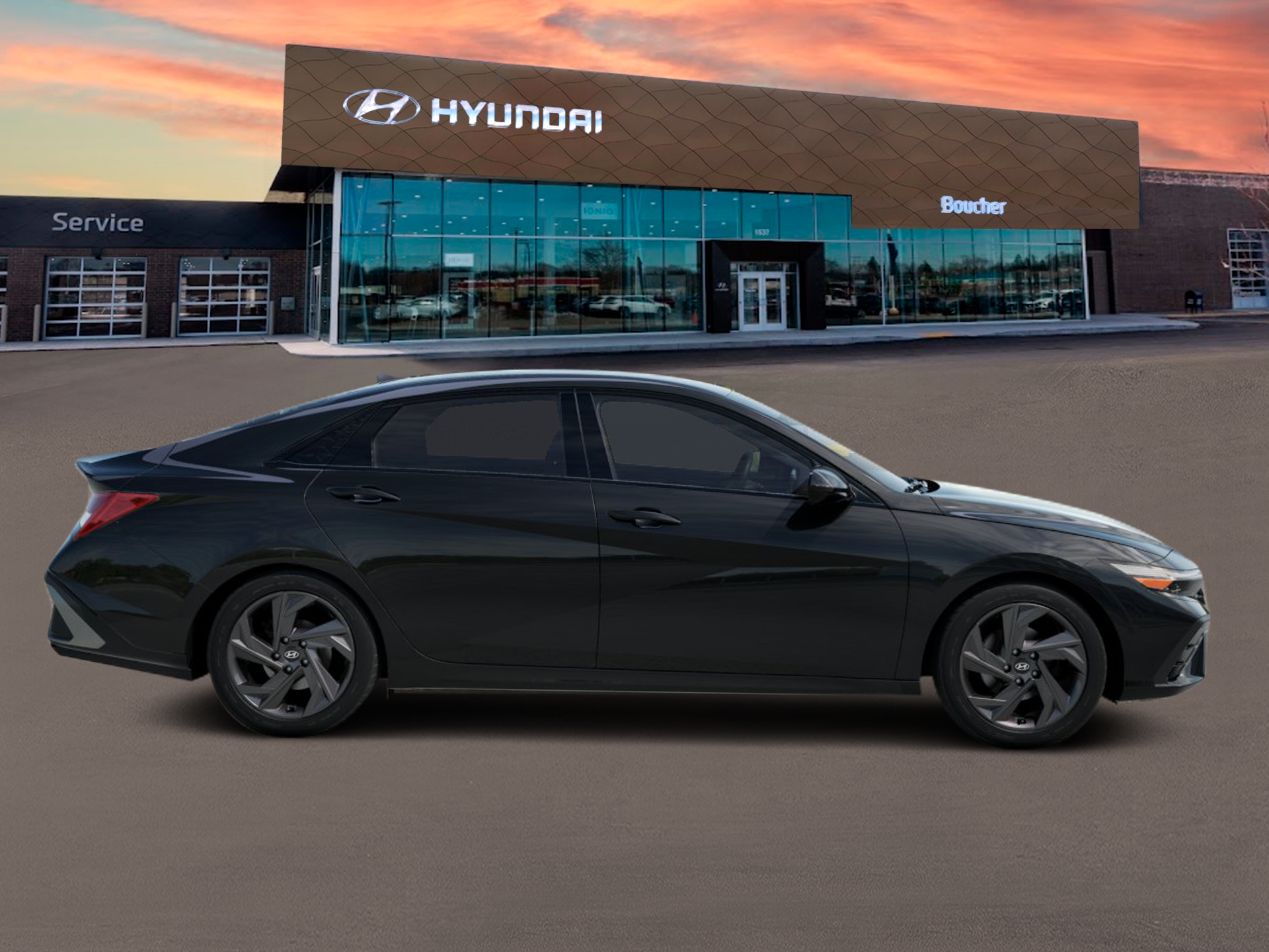 New 2026 Abyss Black Hyundai SEL Sport Plus image 6