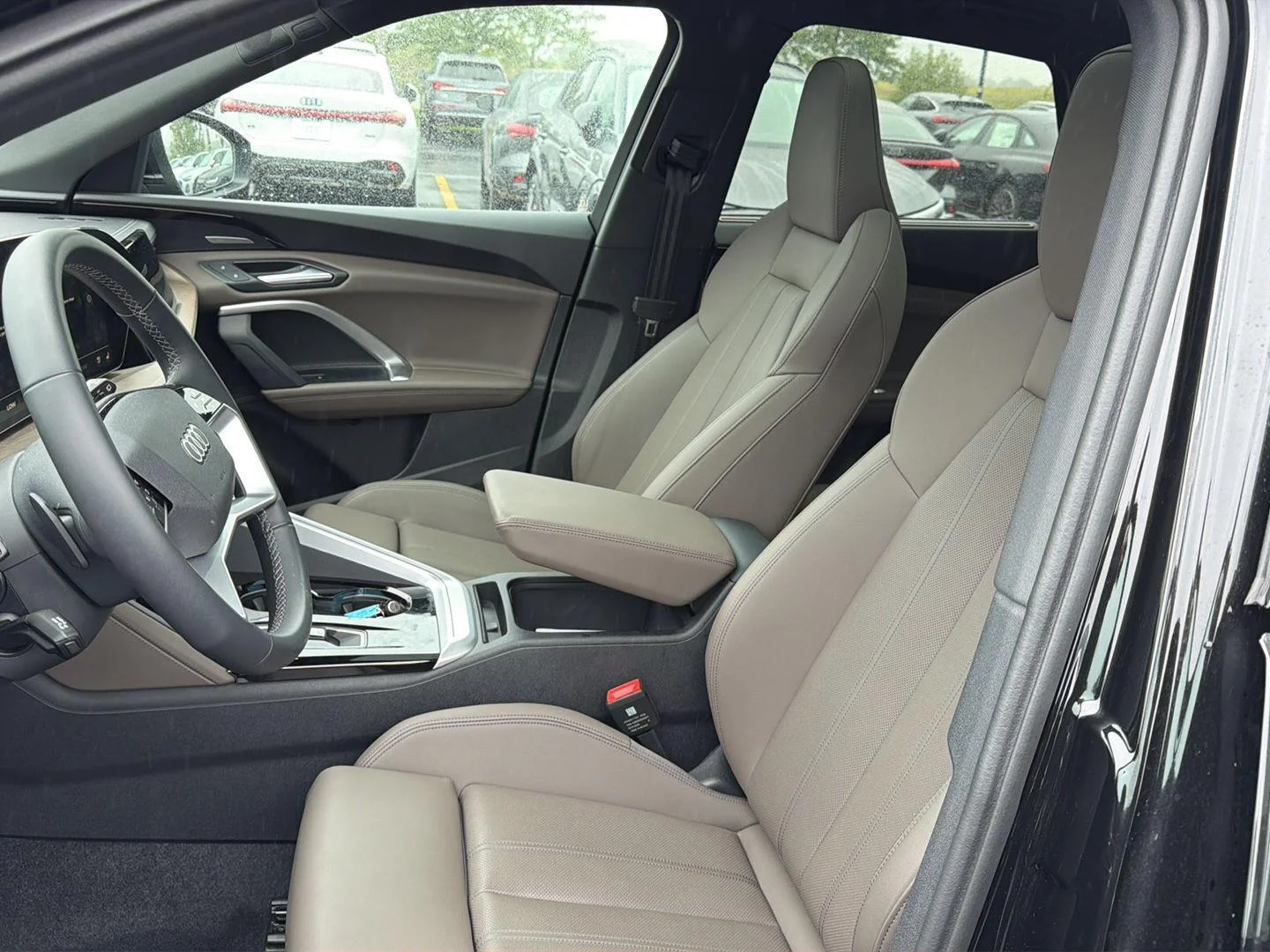 Used 2025 Mythos Black Metallic Audi Premium Plus image 9