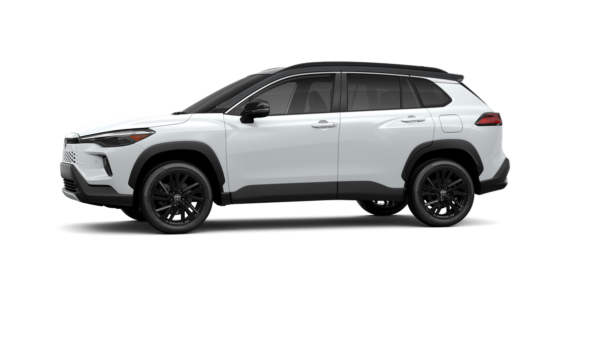 New 2026 Wind Chill Pearl with Jet Black roof Toyota Hybrid XSE image 4