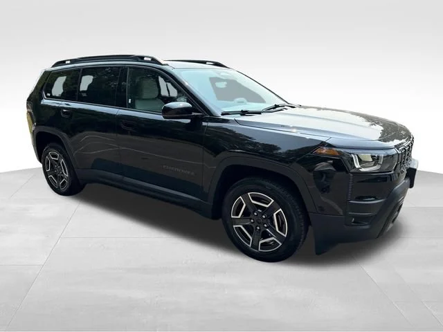 New 2026 Diamond Black Crystal Pearlcoat Jeep Limited image 1