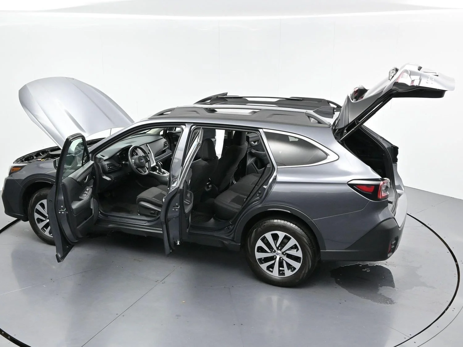 Used 2022 Magnetite Gray Metallic Subaru Premium image 31