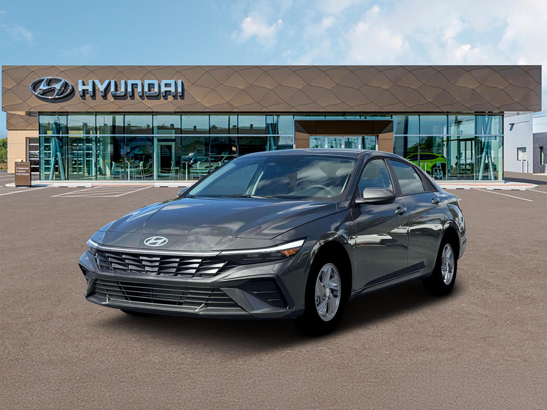 New 2026 Gray Hyundai SE image 1