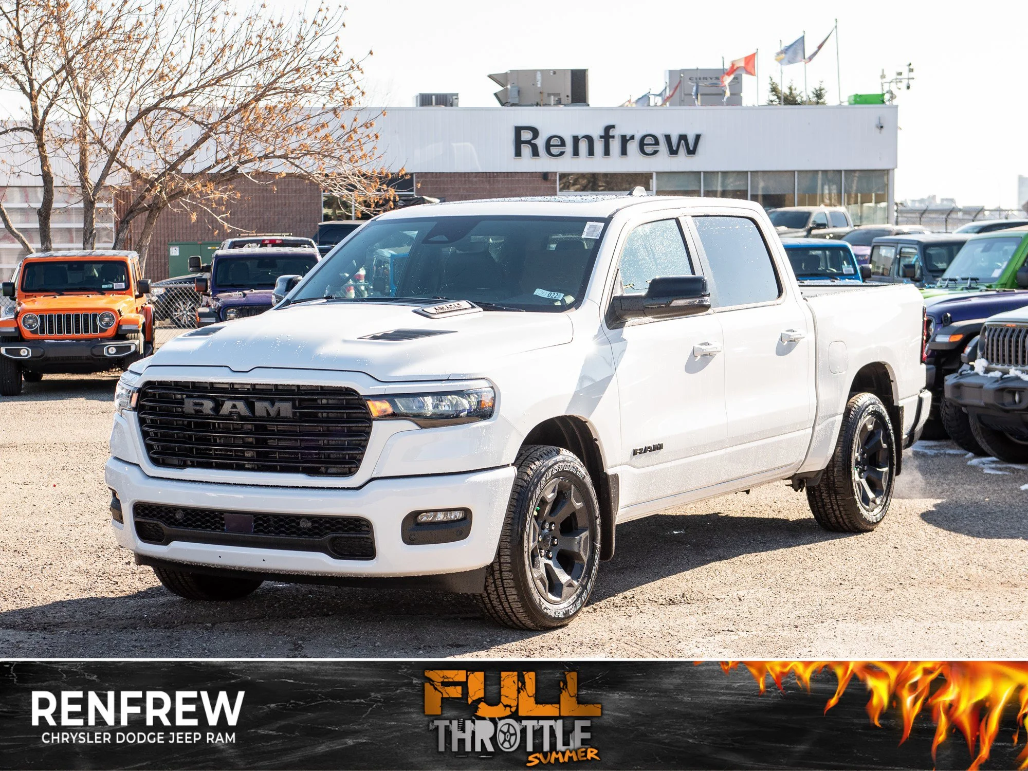 New 2026 White RAM Sport* image 1