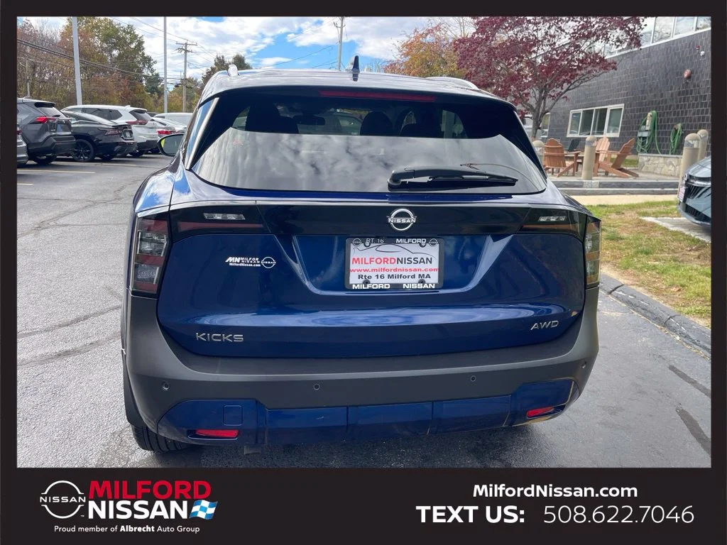 Certified Used 2025 Blue Nissan SV image 4