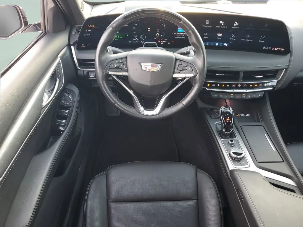 Used 2025 Summit White Cadillac Premium Luxury image 11