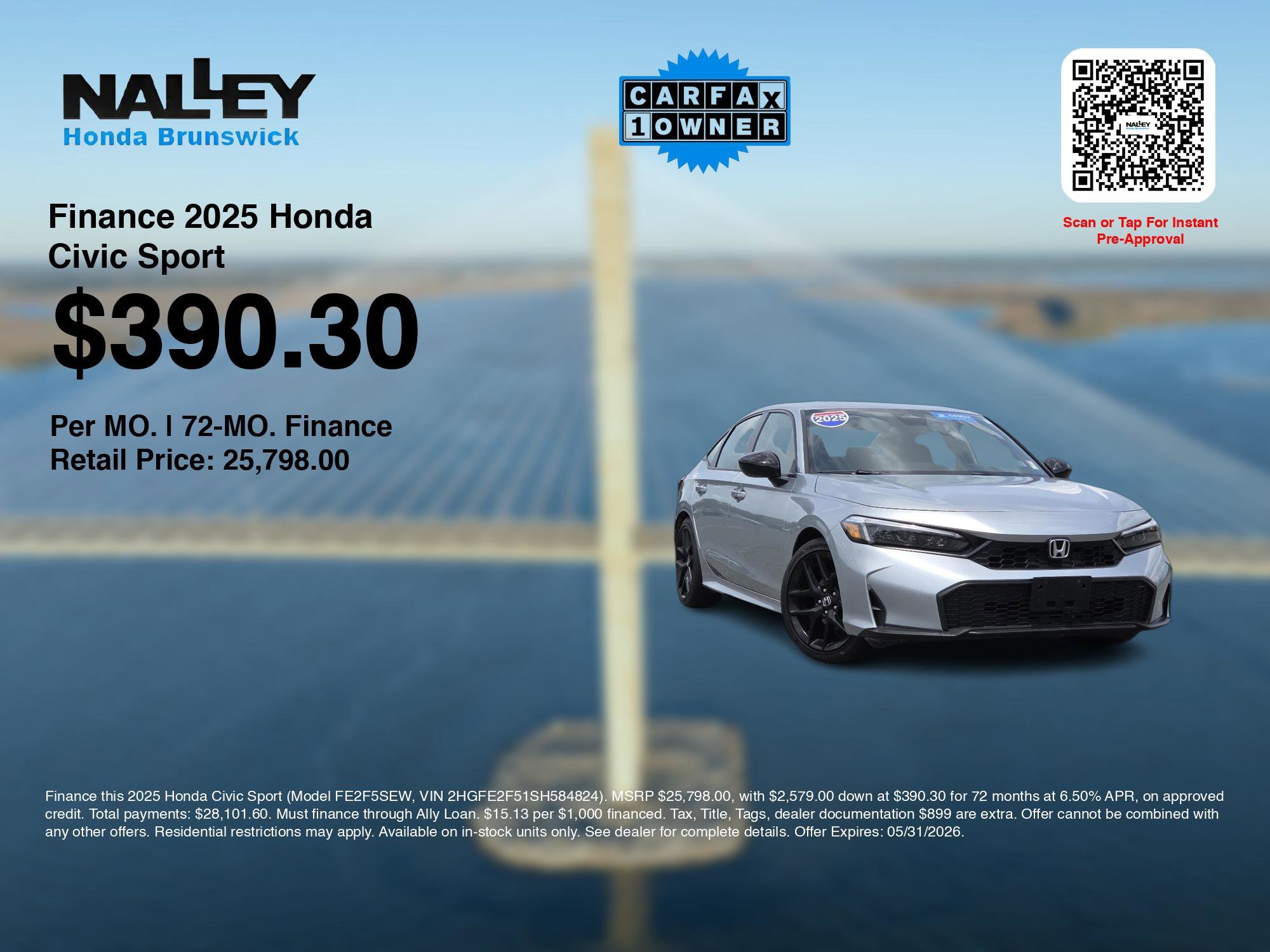 2025 Honda Civic Sport - Photo 35