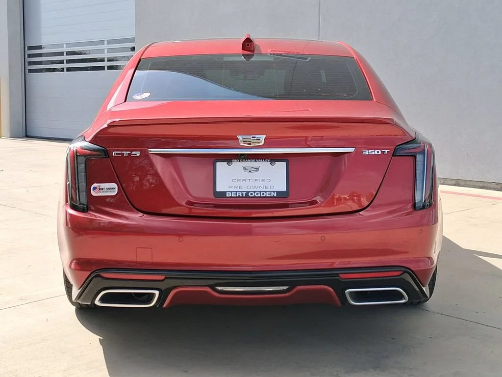 Used 2025 Radiant Red Tintcoat Cadillac Sport image 5