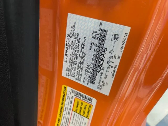 Used 2021 Orange Ford Shelby GT500 image 15
